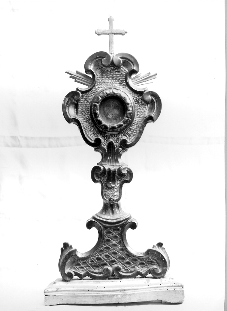 reliquiario - bottega italiana (sec. XVII)