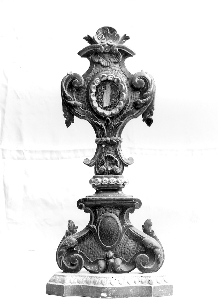 reliquiario, coppia - bottega italiana (sec. XVII)