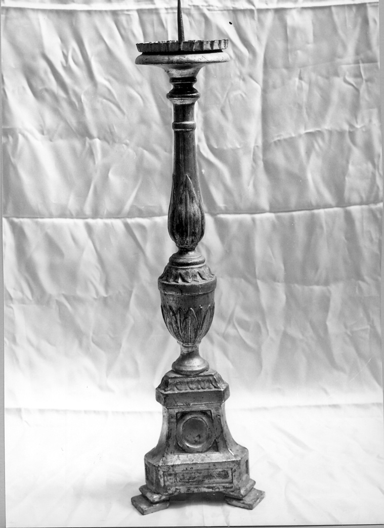 candeliere, serie - bottega italiana (sec. XIX)