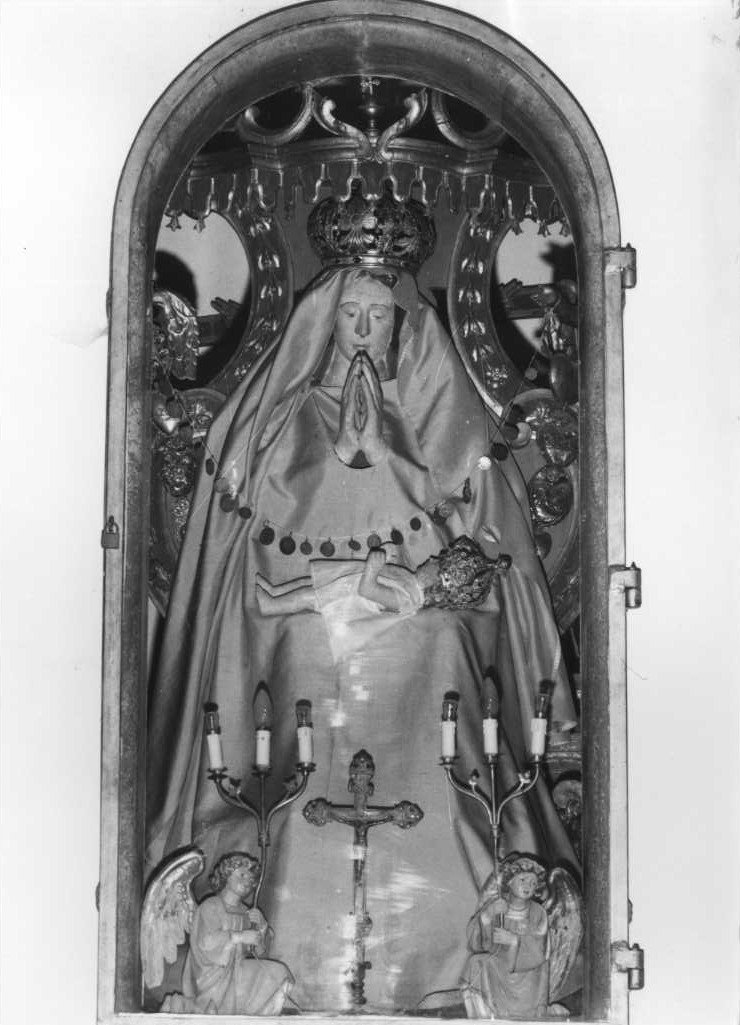 Madonna con Bambino (statua) - bottega marchigiana (fine/inizio secc. XVIII/ XIX)