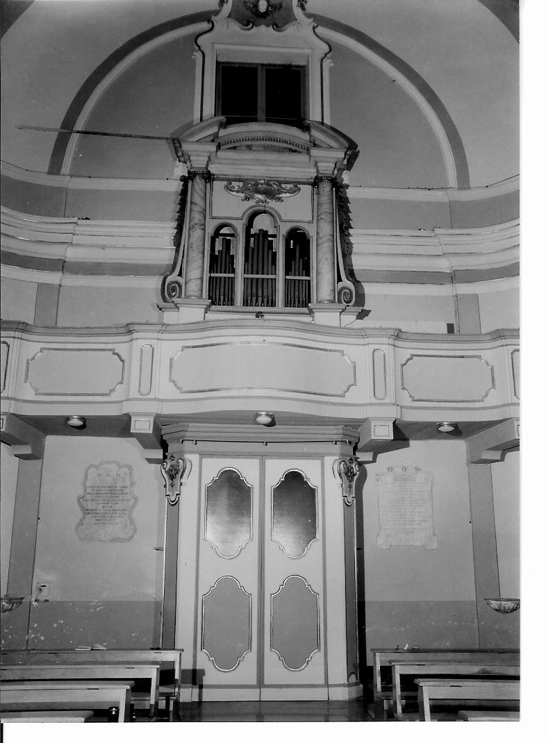 mostra di armonium - bottega marchigiana (sec. XVIII)