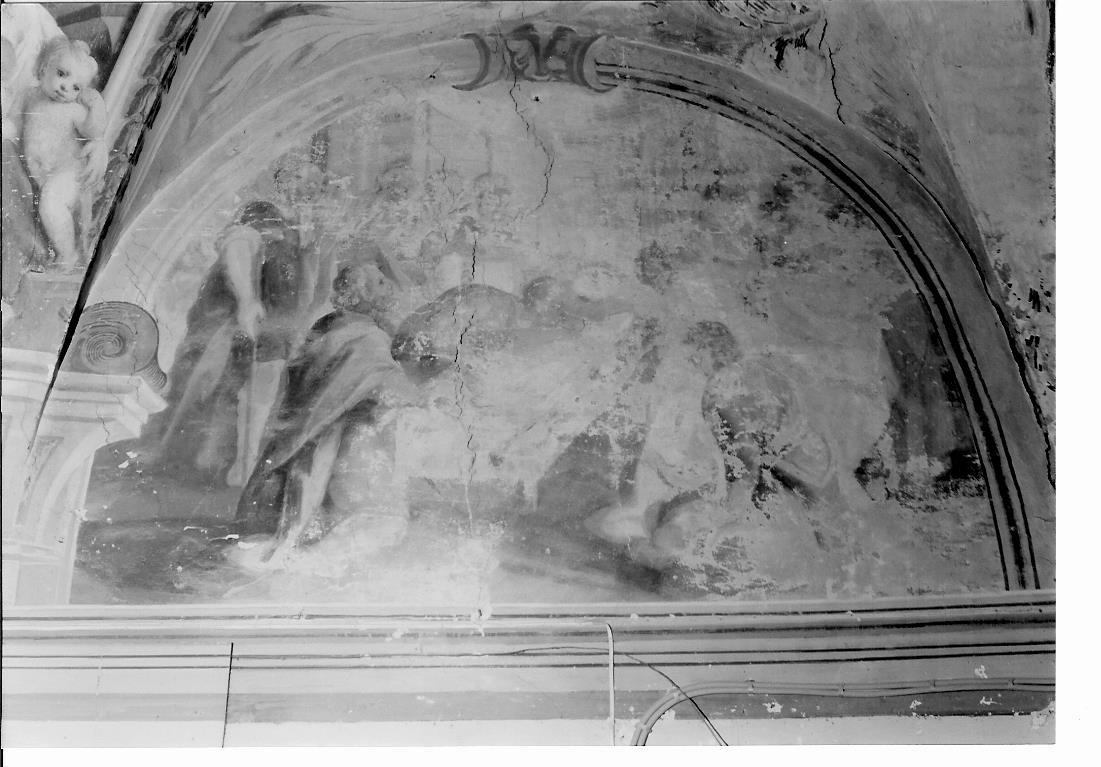 San Filippo Neri (dipinto, elemento d'insieme) di Malatesta Giuseppe (bottega) (sec. XVIII)