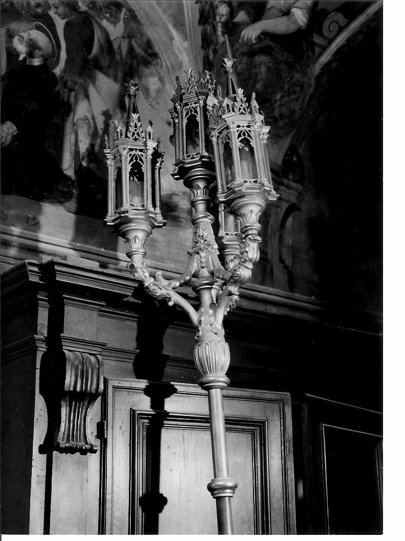 lanterna processionale, coppia - bottega marchigiana (sec. XIX)