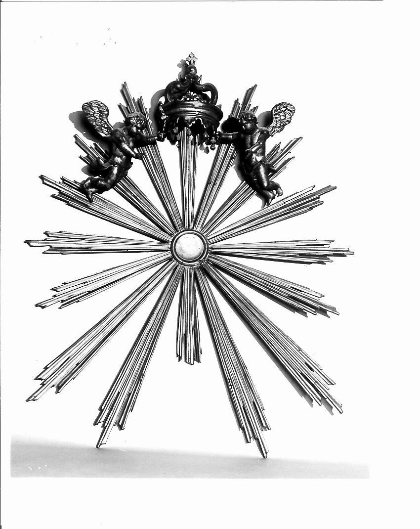 tronetto per esposizione eucaristica, frammento - bottega marchigiana (sec. XVIII)