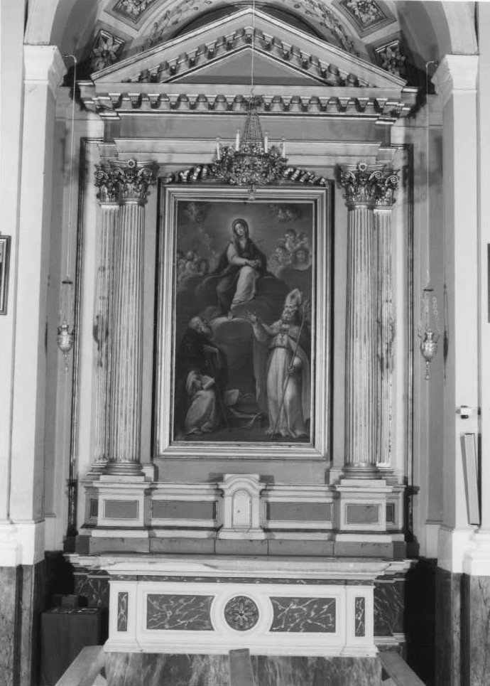altare - a edicola, coppia - bottega marchigiana (sec. XVIII)