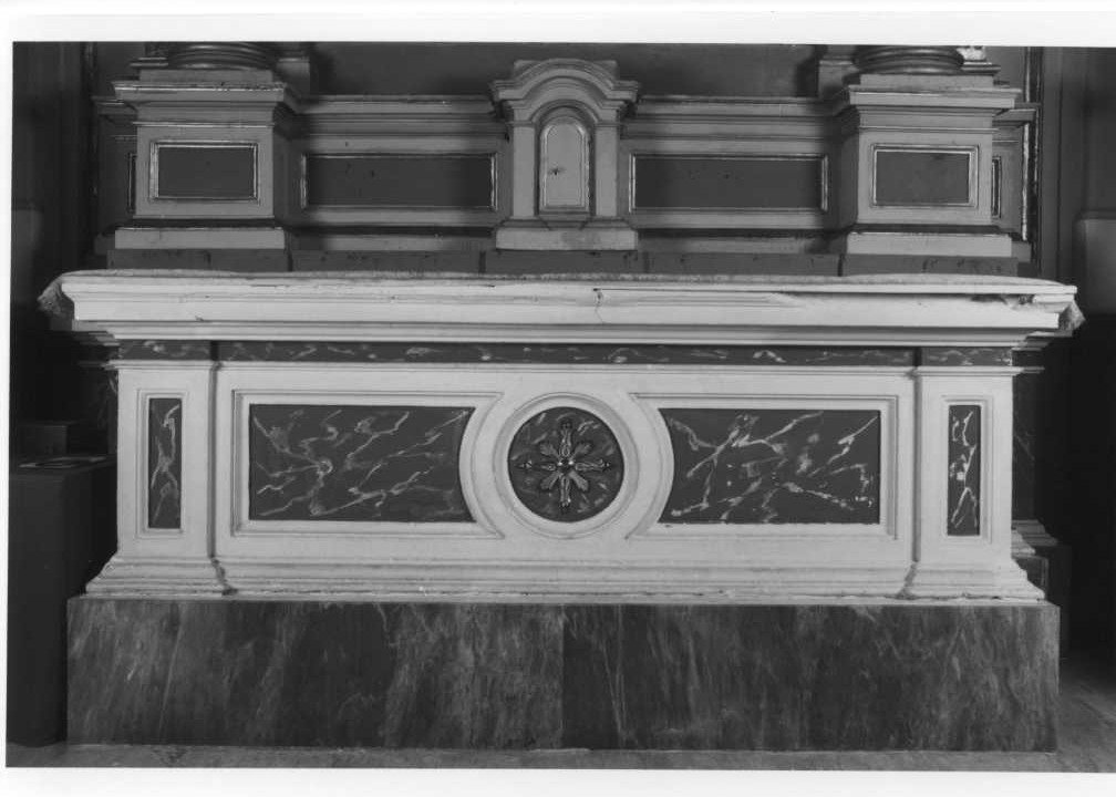 mensa d'altare, coppia - bottega marchigiana (sec. XVIII)