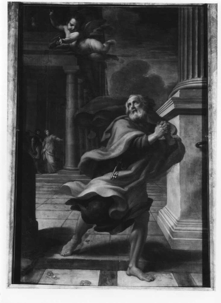 pentimento di San Pietro (dipinto) di Morandi Giovanni Maria (sec. XVII)