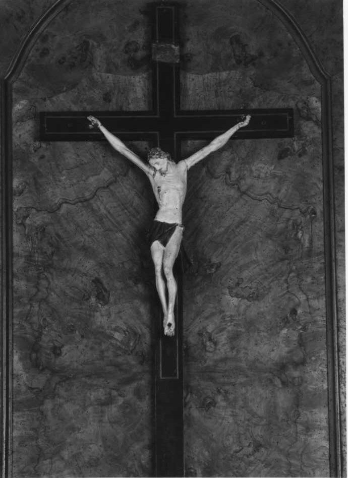 Cristo crocifisso (scultura) - bottega marchigiana (prima metà sec. XIX)
