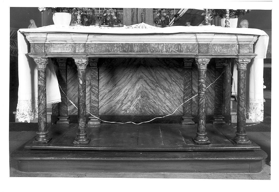 altare - bottega marchigiana (sec. XIX)