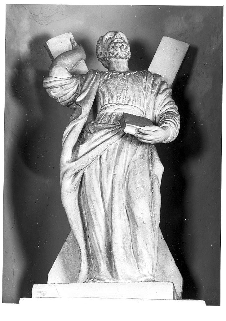 Sant'Andrea (statua) - bottega marchigiana (prima metà sec. XVII)