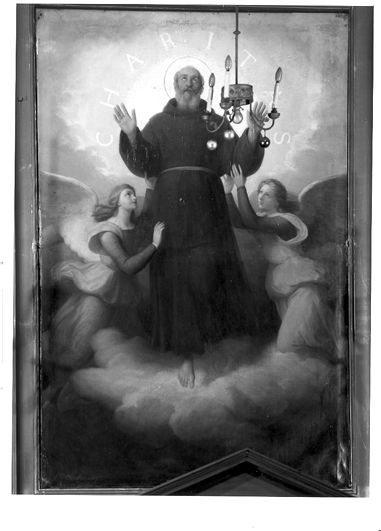 San Francesco di Paola (dipinto) di De Sanctis Guglielmo (sec. XIX)