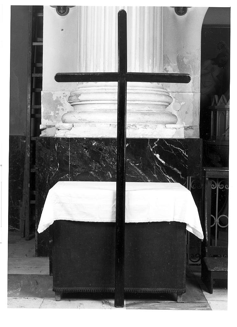 croce processionale - bottega marchigiana (prima metà sec. XX)