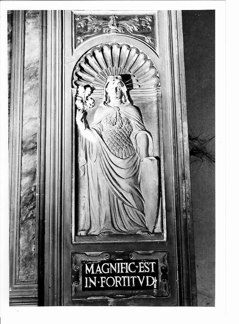 fortezza (statua, elemento d'insieme) di Forlivesi Silvio (sec. XIX)