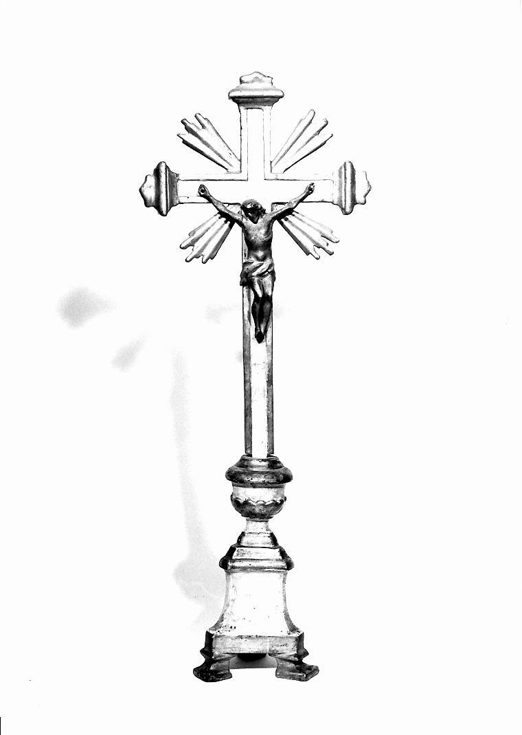 croce d'altare - bottega marchigiana (prima metà sec. XIX)