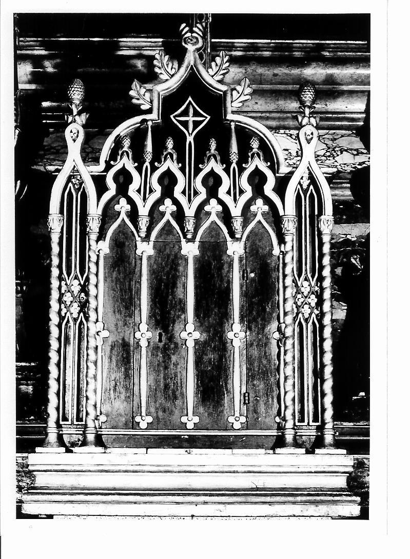 tabernacolo - bottega marchigiana (inizio sec. XX)