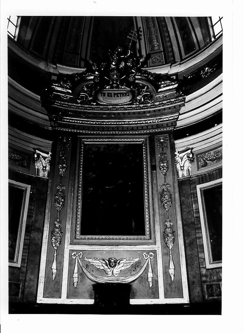 mostra architettonica d'altare - bottega marchigiana (fine sec. XVIII)