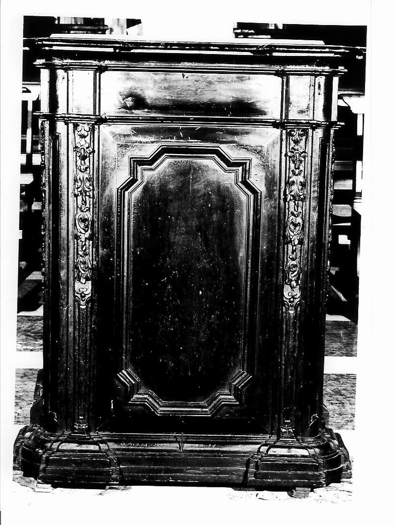 base di croce processionale - bottega marchigiana (sec. XIX)