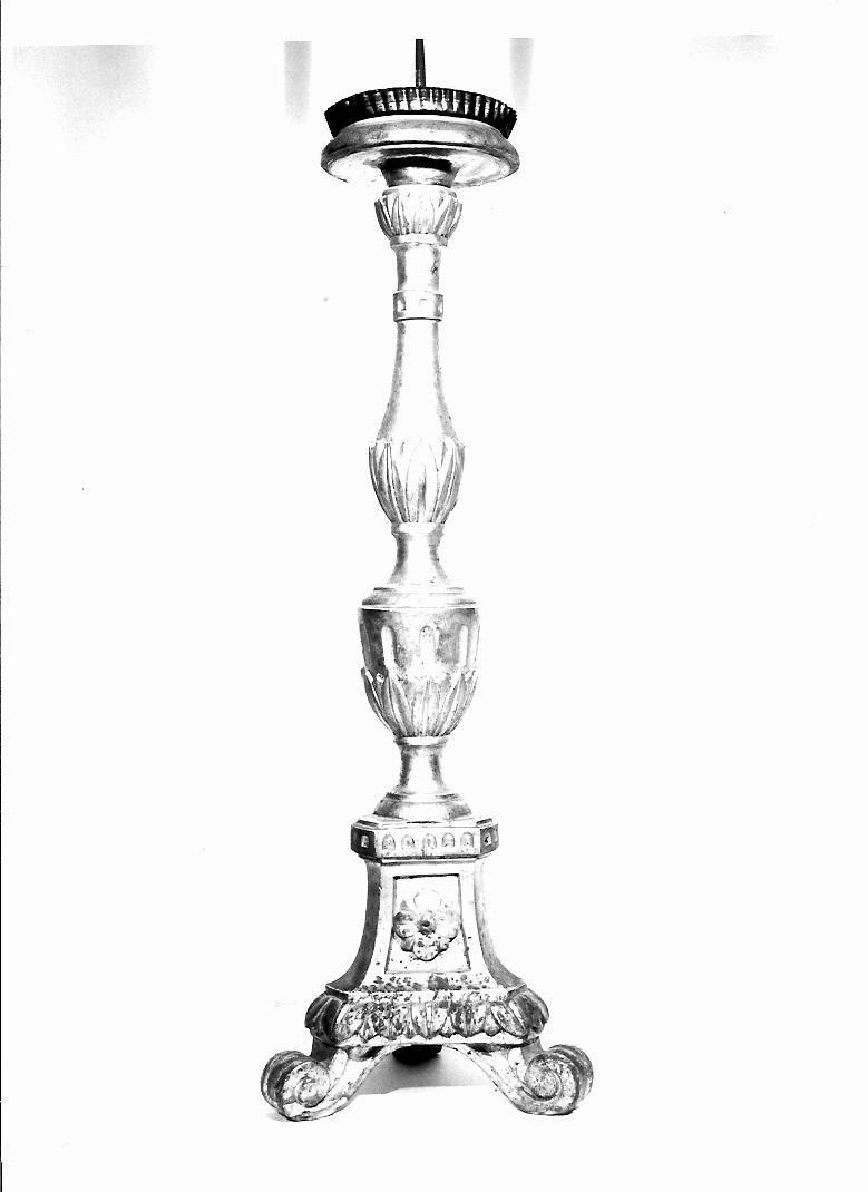 candelabro, serie - bottega marchigiana (sec. XIX)