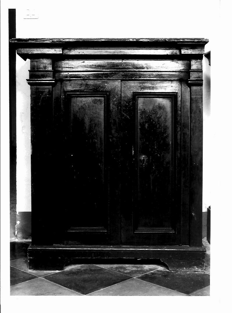 mobile da sacrestia - bottega marchigiana (sec. XVII)