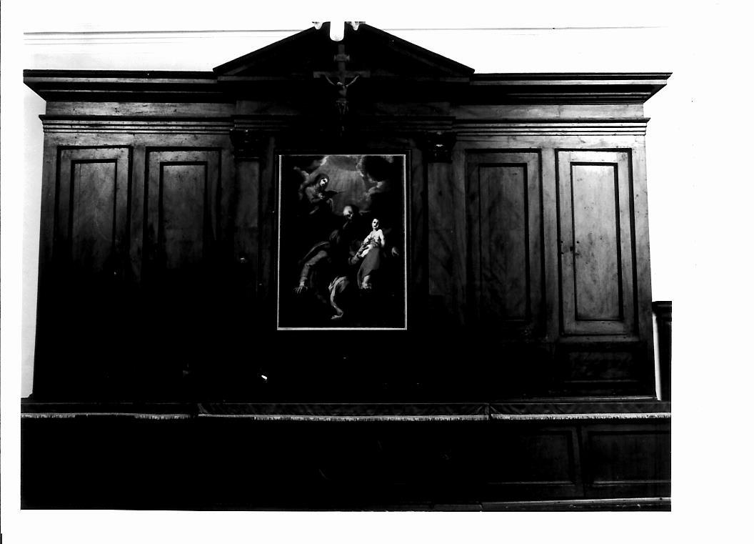 armadio da sacrestia - bottega marchigiana (fine sec. XVIII)