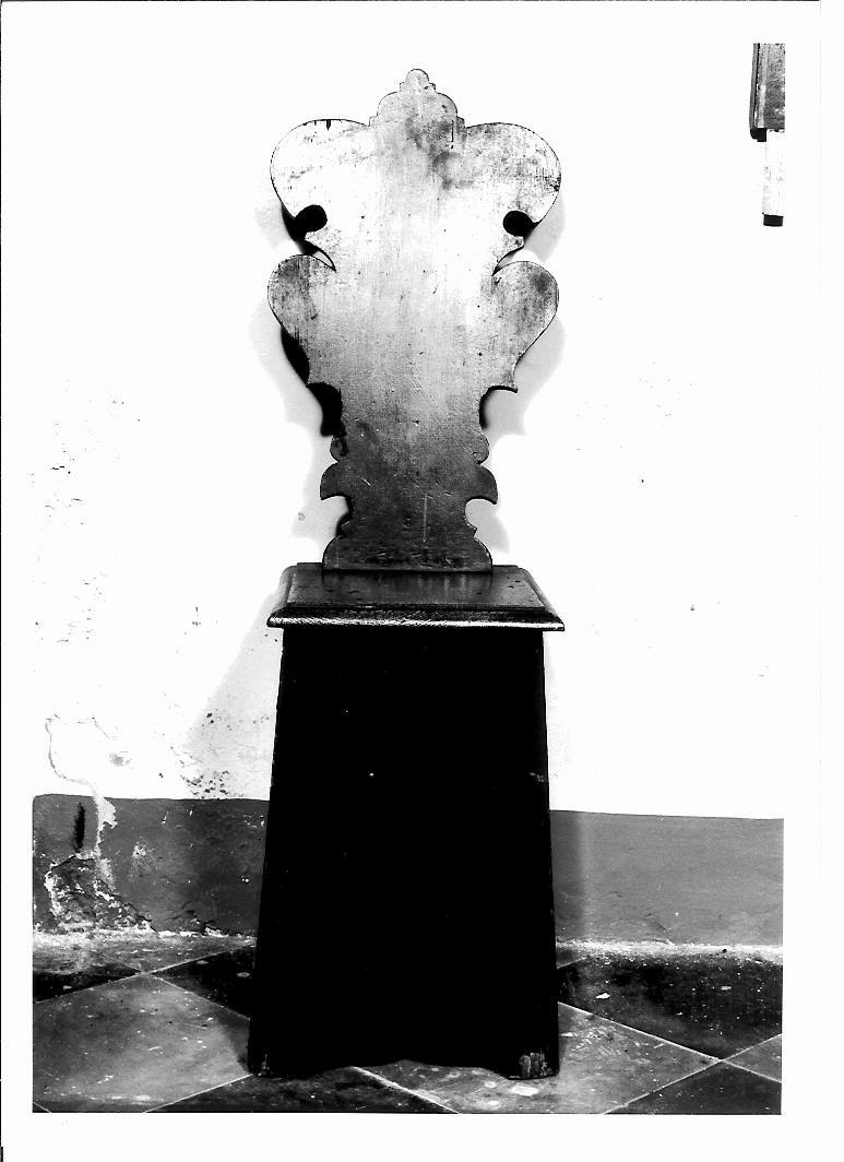 sgabello - bottega marchigiana (fine sec. XIX)