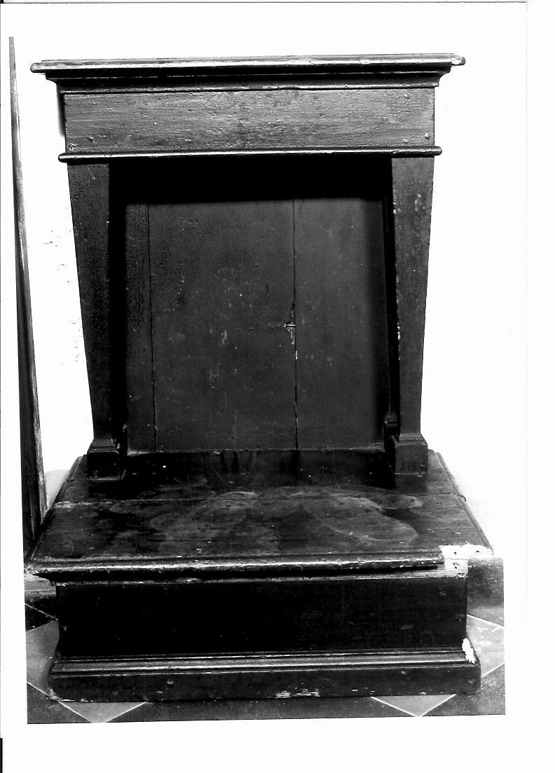 inginocchiatoio, coppia - bottega marchigiana (sec. XIX)