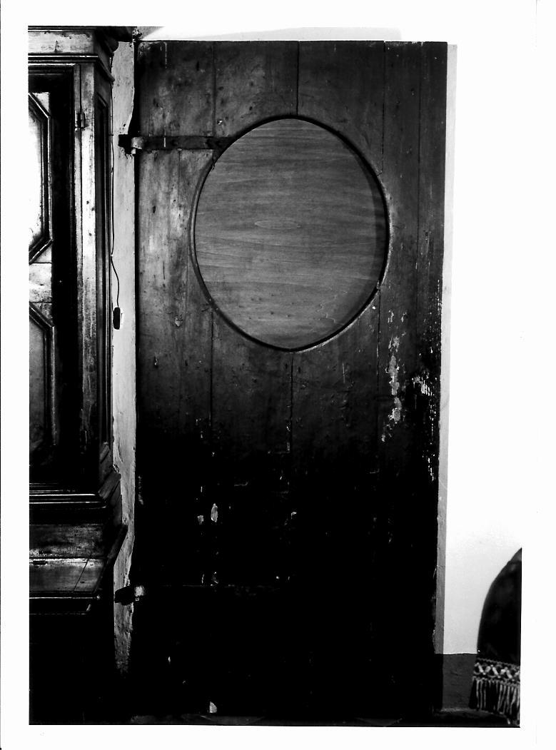 porta - ad un battente - bottega marchigiana (fine sec. XVIII)