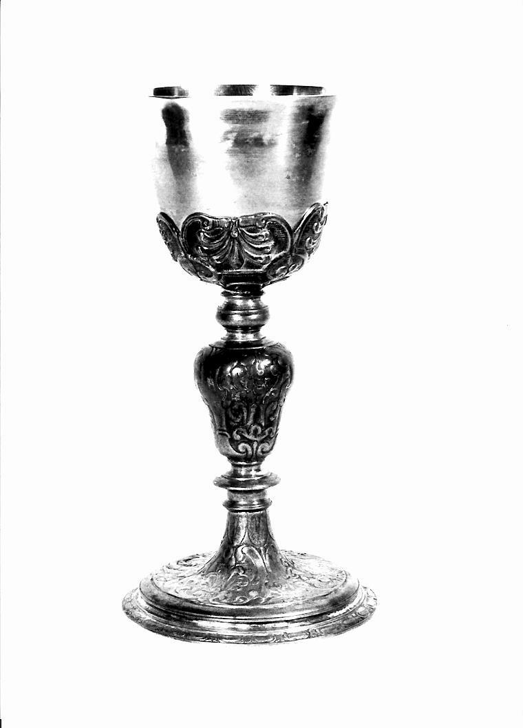 calice - bottega marchigiana (fine/inizio secc. XIX/ XX)