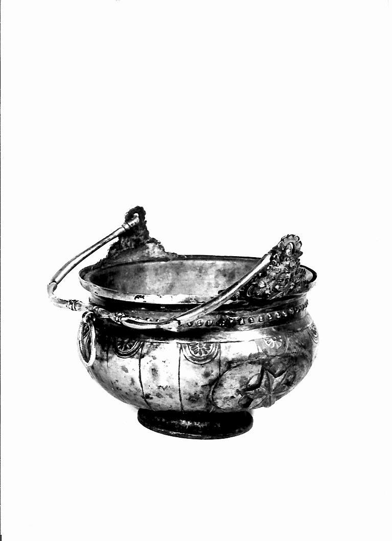 secchiello per l'acqua benedetta di Albani Pietro (fine sec. XVIII)