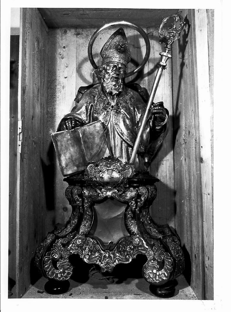 San Paolino da Nola (reliquiario - a busto) - bottega romana (sec. XIX)