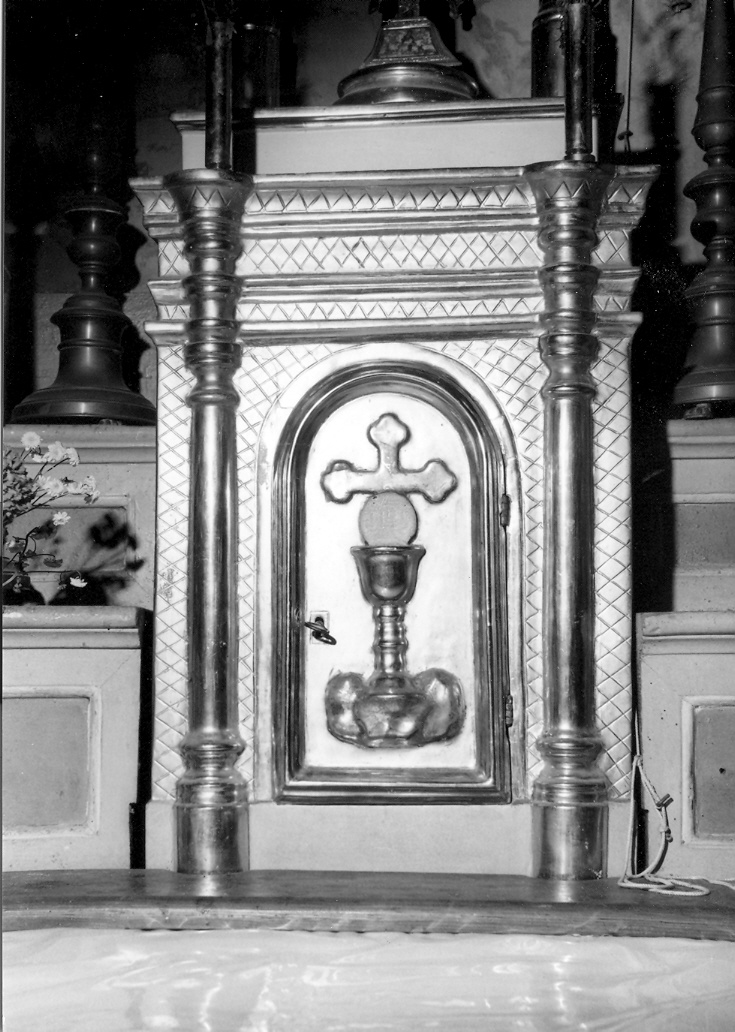 tabernacolo - bottega marchigiana (sec. XIX)