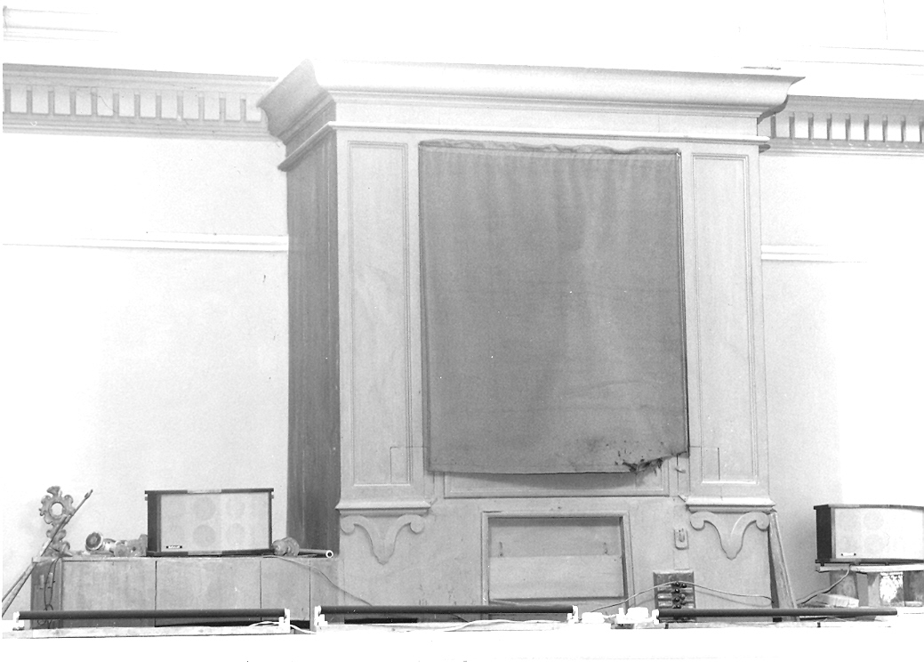 cassa d'organo - bottega marchigiana (fine sec. XIX)