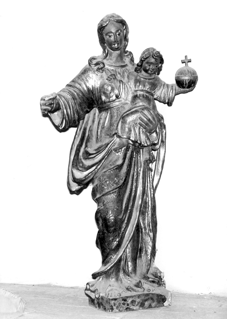Madonna con Bambino (scultura) - bottega marchigiana (sec. XVIII)