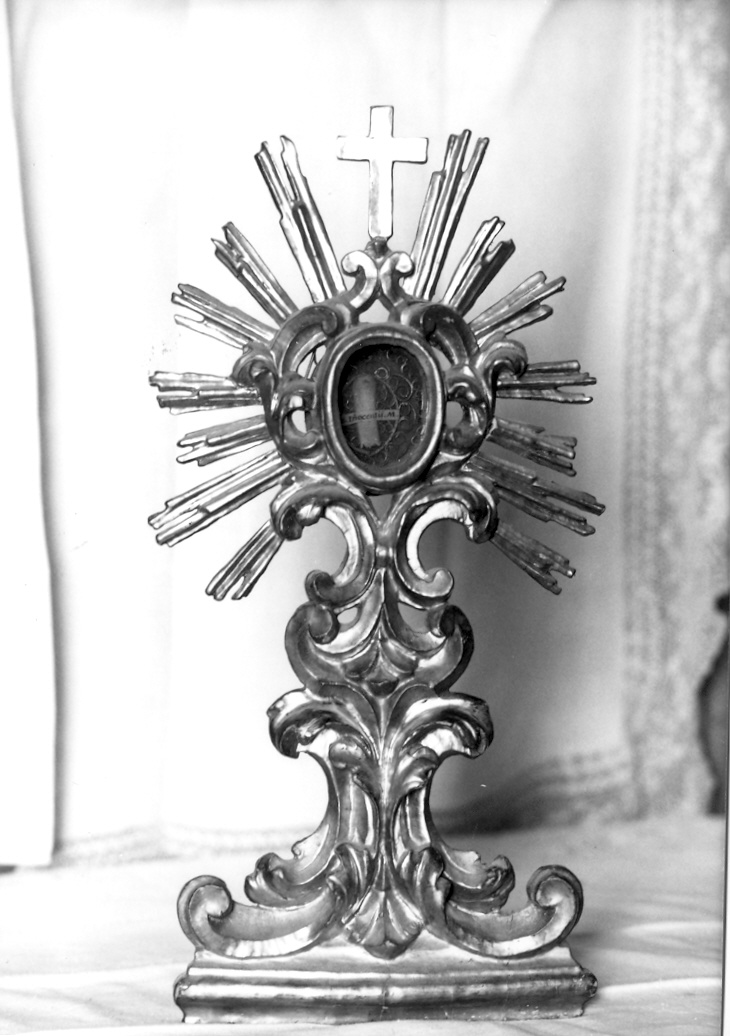 reliquiario - bottega marchigiana (sec. XVIII)