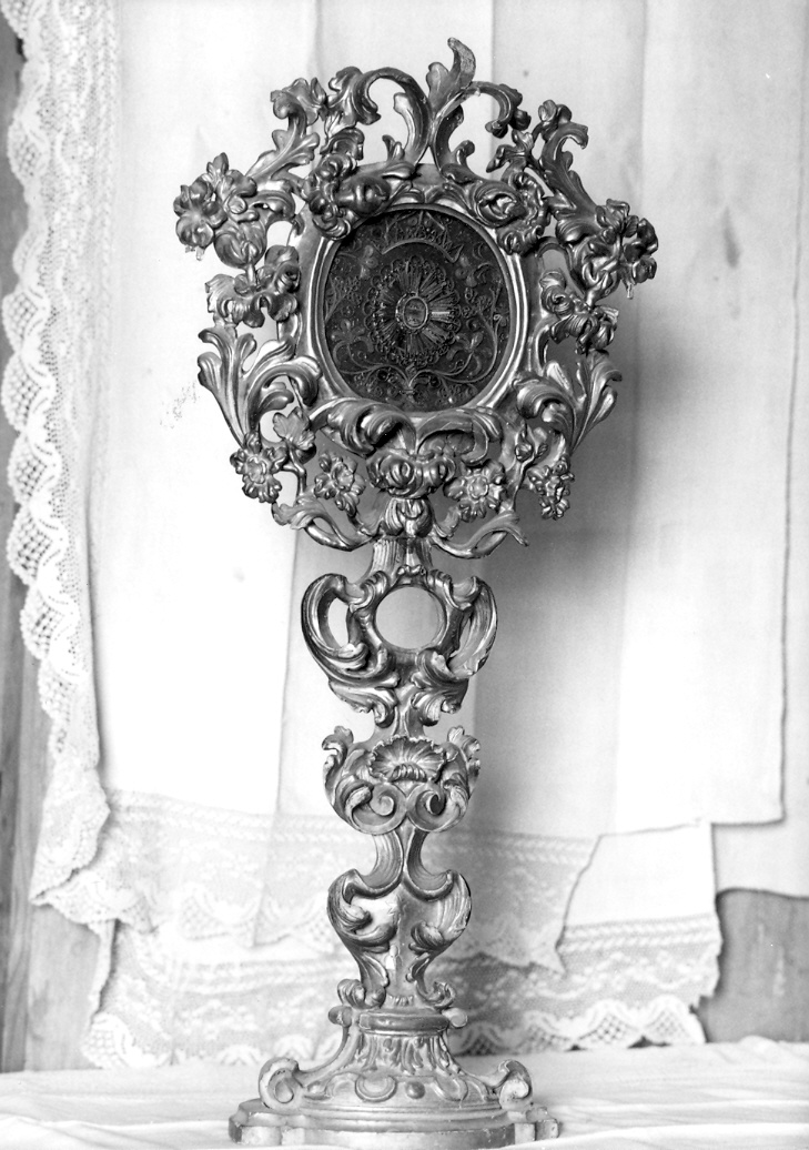 reliquiario - bottega emiliana (prima metà sec. XVIII)