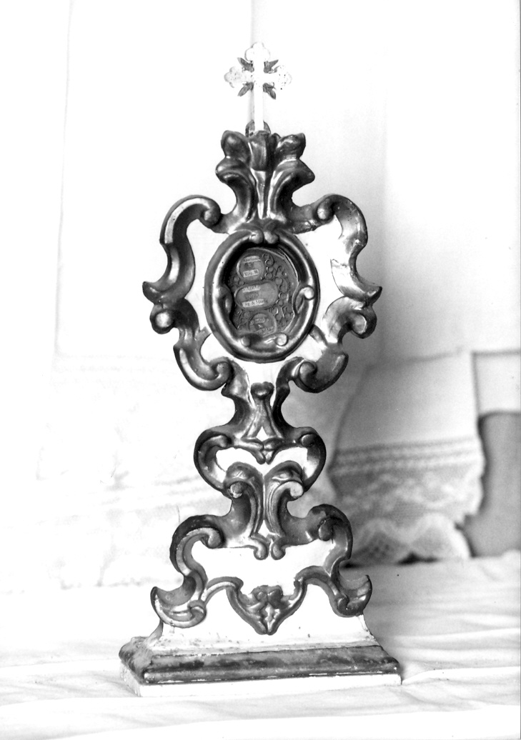 reliquiario, serie - bottega marchigiana (sec. XVIII)