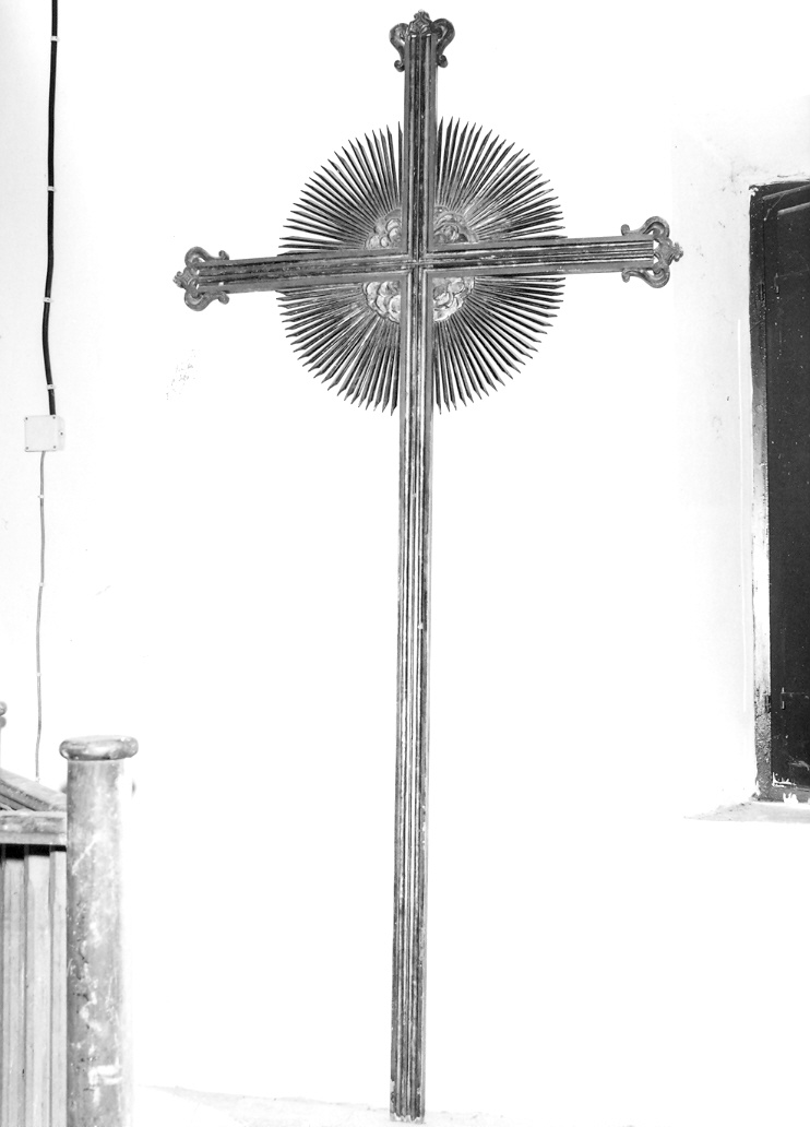 croce processionale - bottega marchigiana (sec. XVIII)