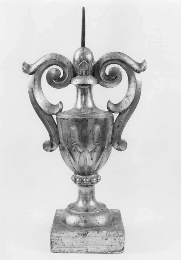 portaceri votivo - bottega marchigiana (fine/inizio secc. XIX/ XX)