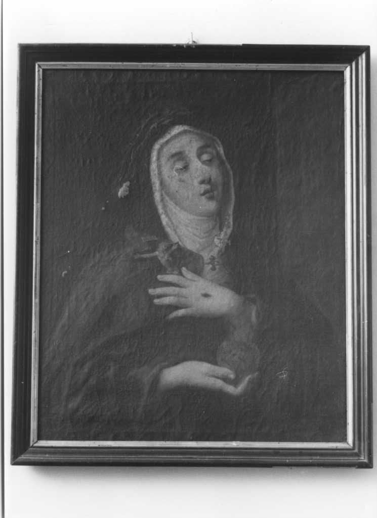 Santa Veronica Giuliani (dipinto) - ambito marchigiano (sec. XIX)