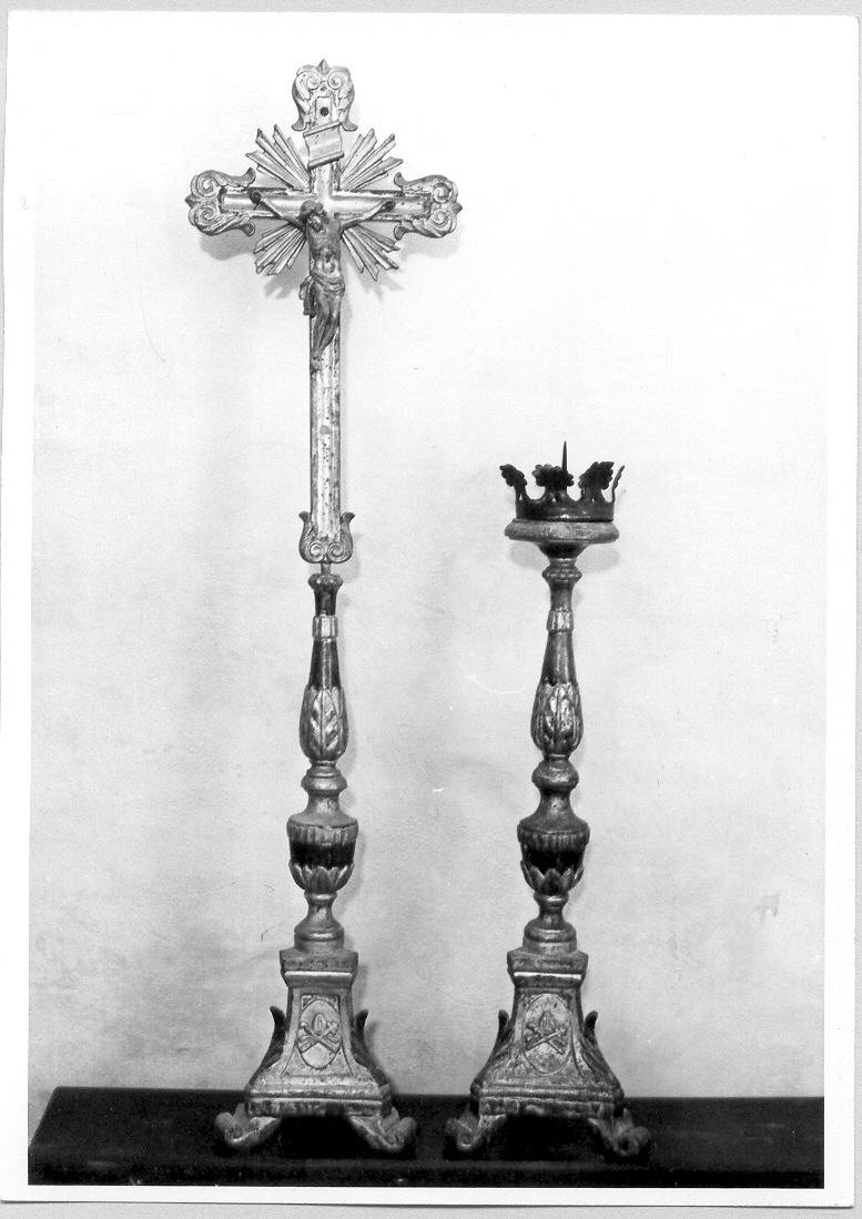 croce d'altare - bottega marchigiana (sec. XIX)