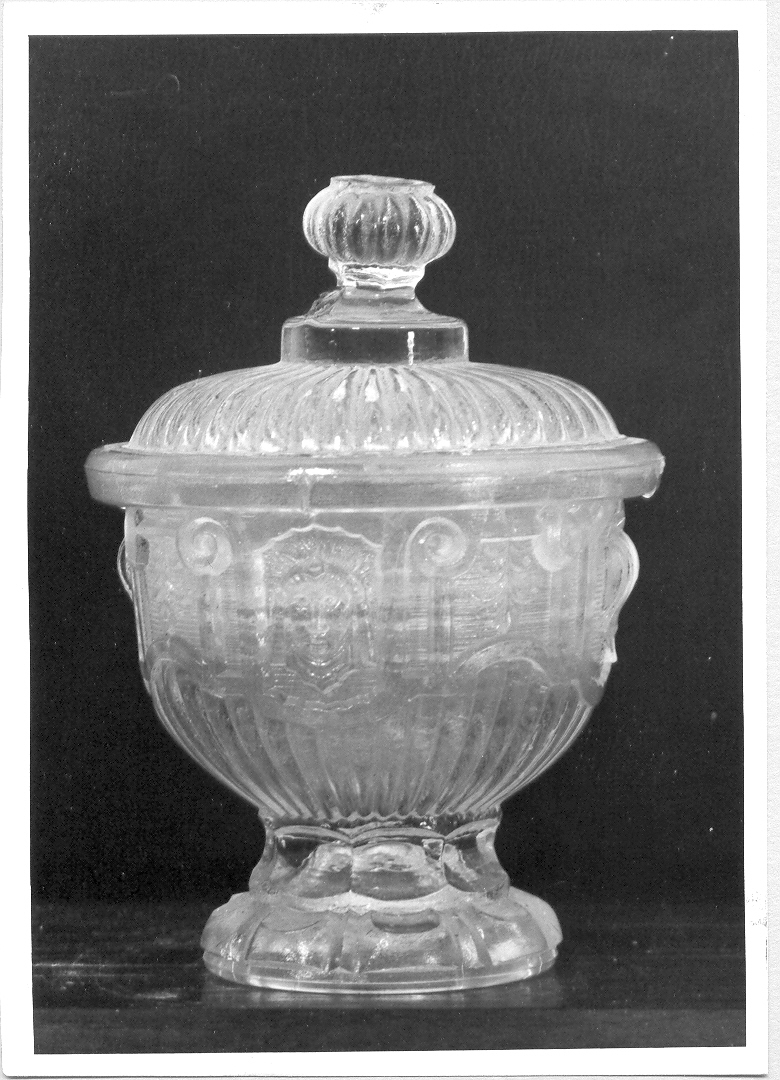 vasetto - bottega marchigiana (fine/inizio secc. XIX/ XX)