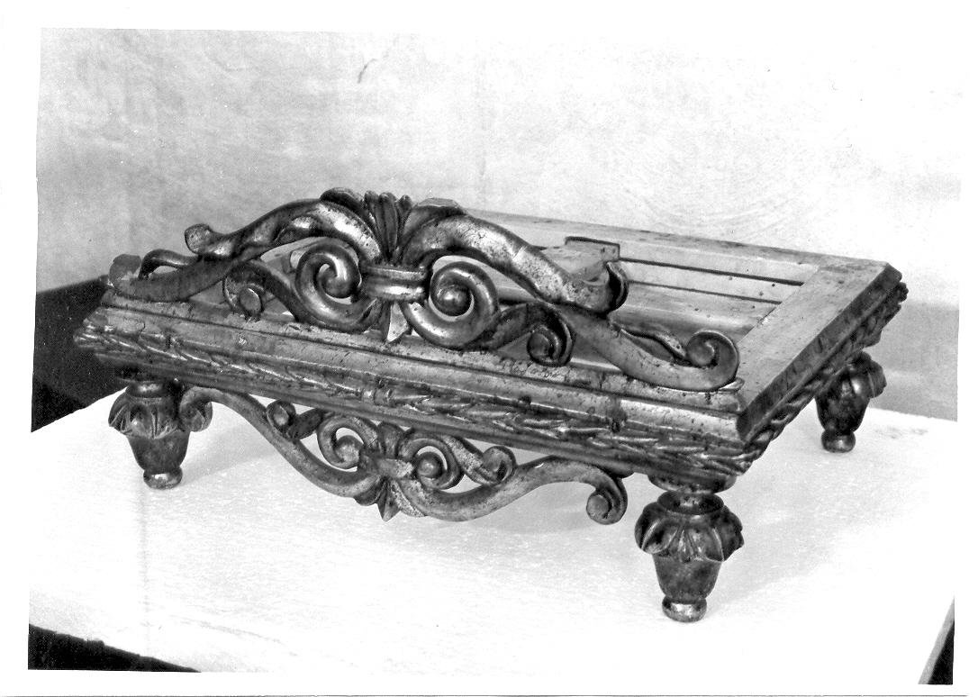 leggio - bottega marchigiana (sec. XIX)