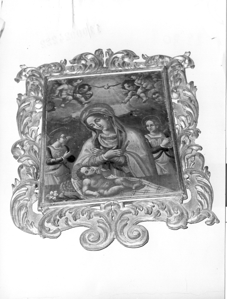 Madonna con Bambino (dipinto) - ambito marchigiano (fine/inizio secc. XVI/ XVII)