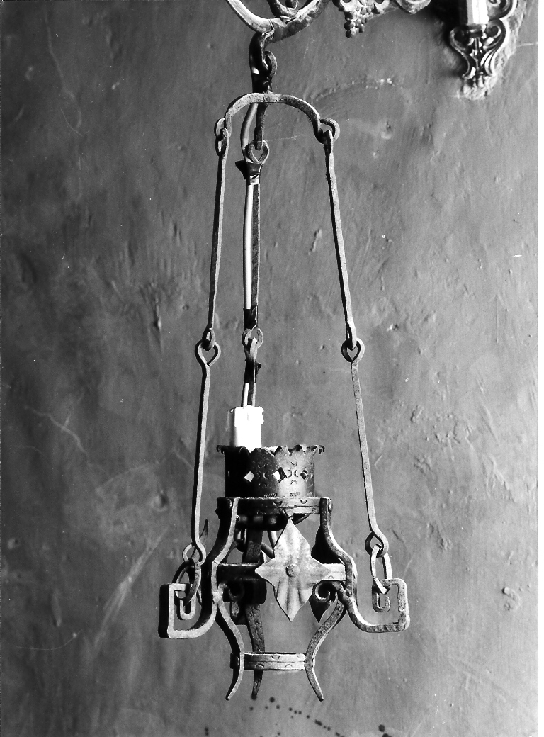 lampada pensile - bottega marchigiana (sec. XVIII)