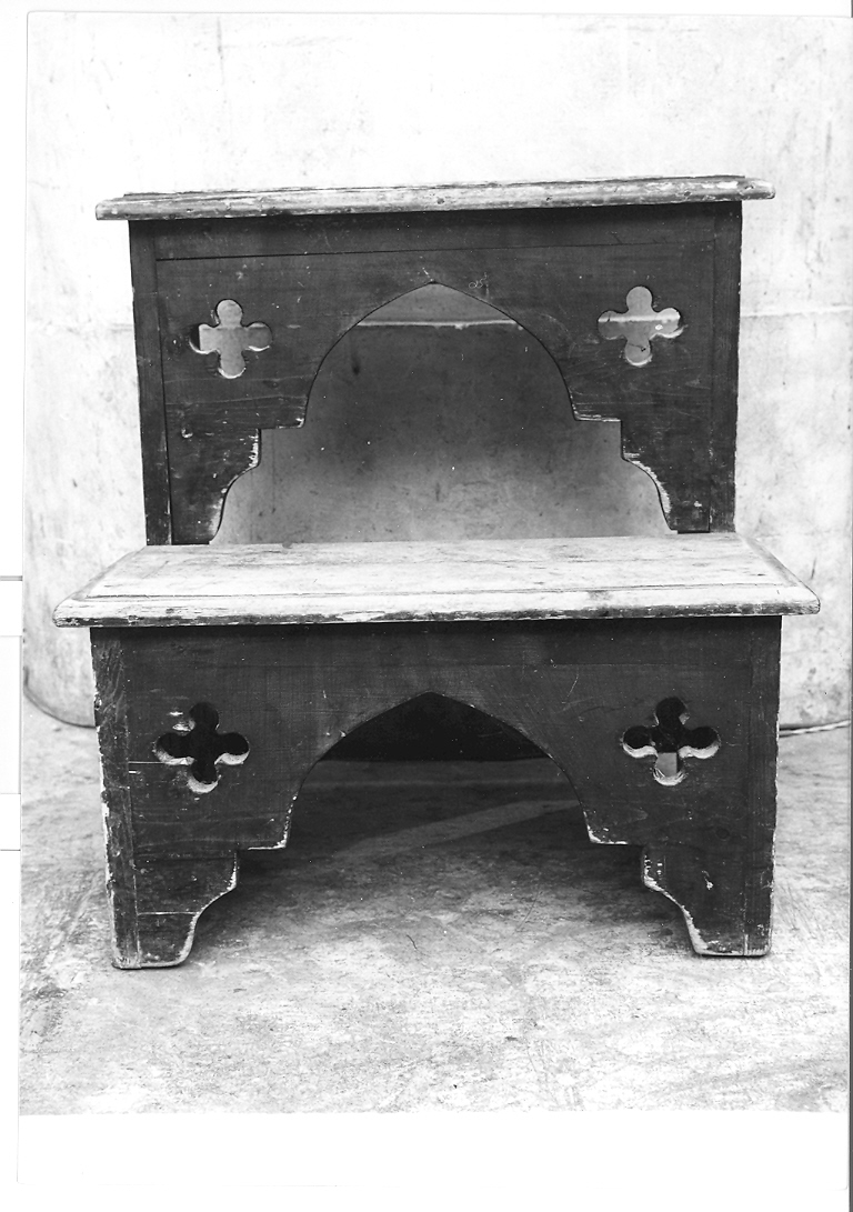 scaletta - bottega marchigiana (fine/inizio secc. XVIII/ XIX)