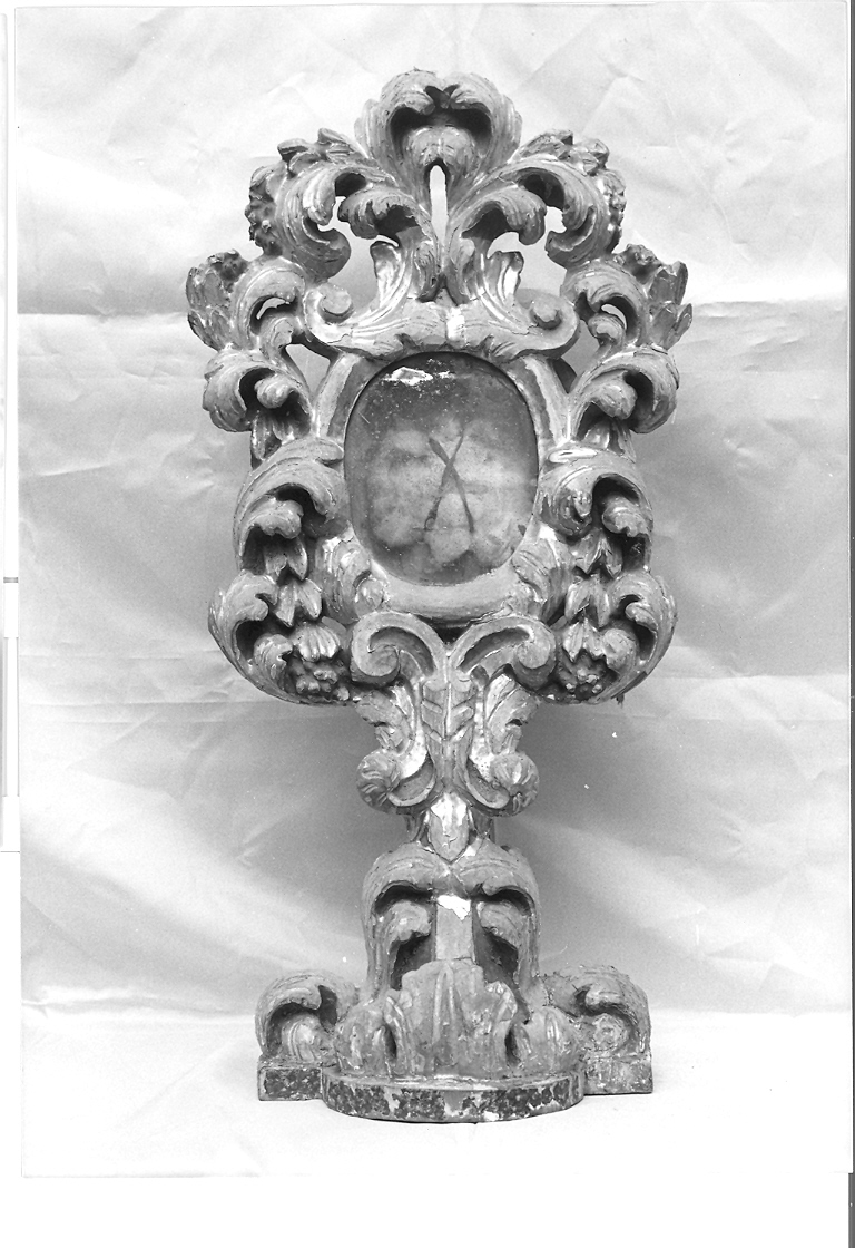 reliquiario - bottega marchigiana (sec. XVIII)