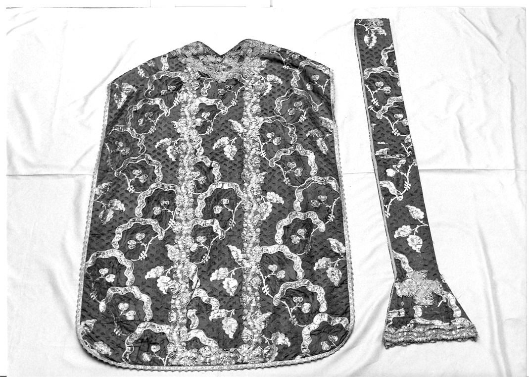 paramento liturgico, insieme - manifattura Italia centrale (sec. XVIII)