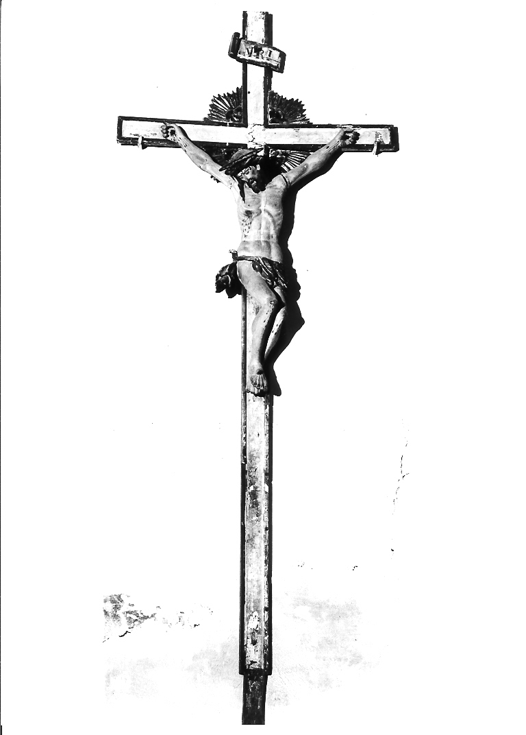 croce processionale - bottega marchigiana (fine sec. XIX)