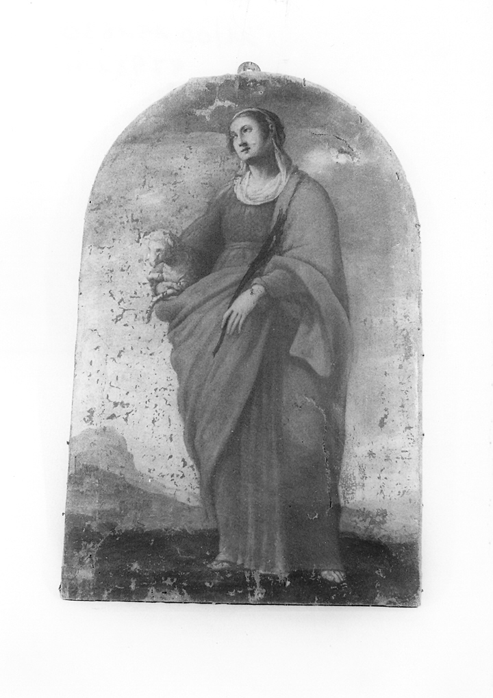 Sant'Agnese (dipinto) - ambito emiliano-marchigiano (sec. XVIII)