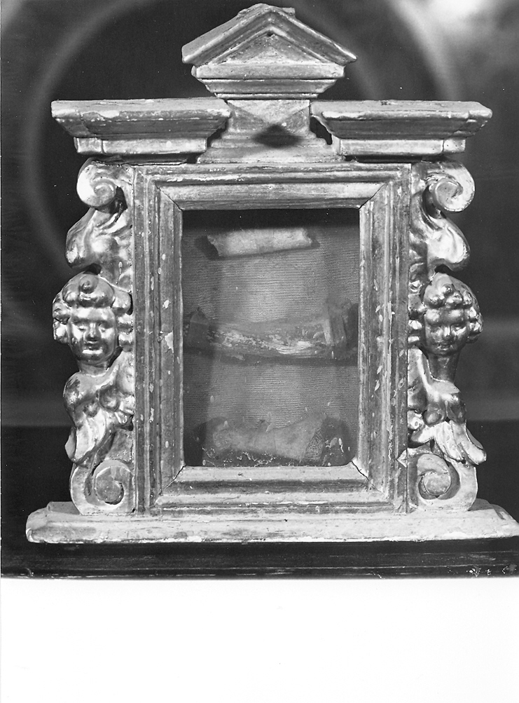 tabernacolo-reliquiario - bottega marchigiana (inizio sec. XIX)
